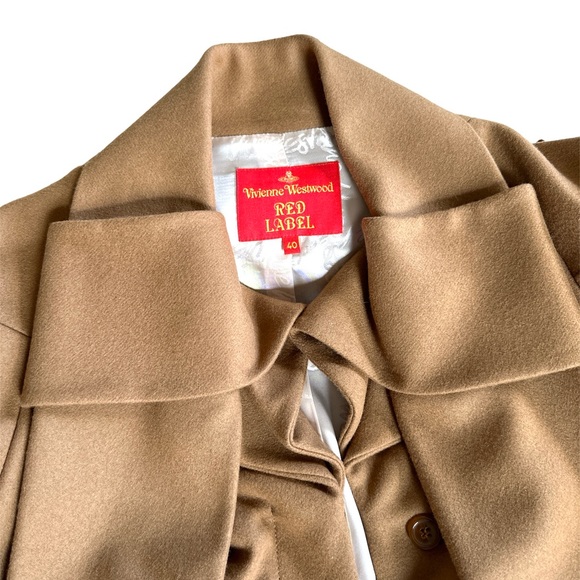 Rare Vivienne Westwood Red Label Camel Jacket - Picture 4 of 9
